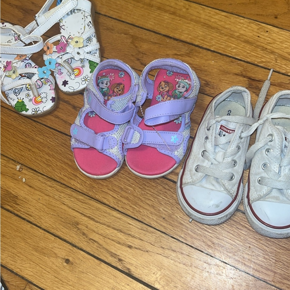 Purple Kids Sandals